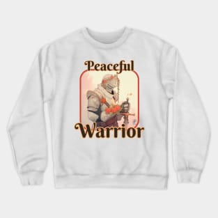 Warrior Shirt PEACEFUL WARRIOR T-Shirt Mug Coffee Mug Apparel Hoodie Sticker Gift T-Shirt Crewneck Sweatshirt